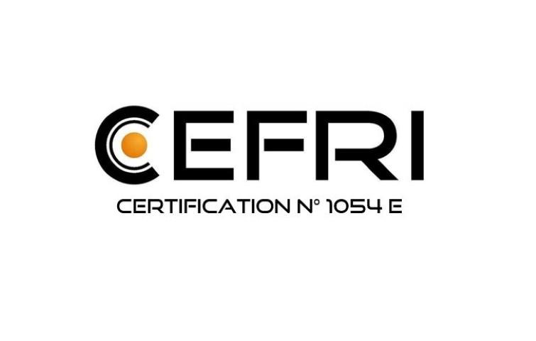 Suivi et maintien de notre certification par le CEFRI